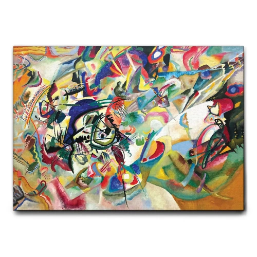 Quadro "Composizione n.7"- VASSILY KANDINSKY-moderno-arredo-muro-wdesign-macerata-march