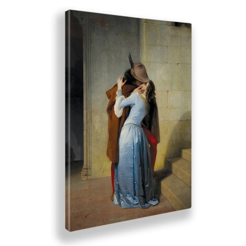 Quadro-Il-bacio-Hayez-soggiorno-arredo-muro-wdesign-macerata-marche-MUQSGB009