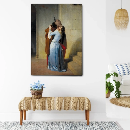 Quadro-Il-bacio-Hayez-soggiorno-arredo-muro-wdesign-macerata-marche-MUQSGB009