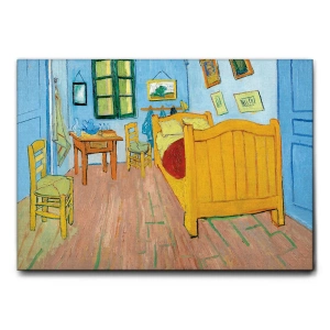 VAN GOGH - LA CAMERA - soggiorno - arredo muro - wdesign - macerata - marche