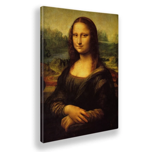 Quadro La Gioconda - soggiorno - arredo muro - wdesign - macerata - marche