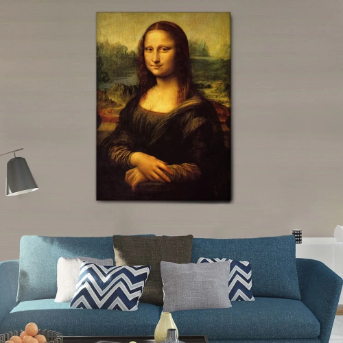 Quadro La Gioconda - soggiorno - arredo muro - wdesign - macerata - marche