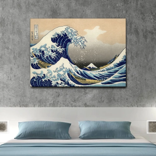 Quadro La grande onda di Kanagawa - moderno - arredo muro - wdesign - macerata - marche