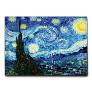 Quadro Notte stellata - soggiorno - arredo muro - wdesign - macerata - marche - marche