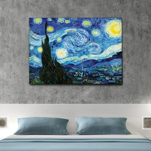 Quadro Notte stellata - soggiorno - arredo muro - wdesign - macerata - marche - marche