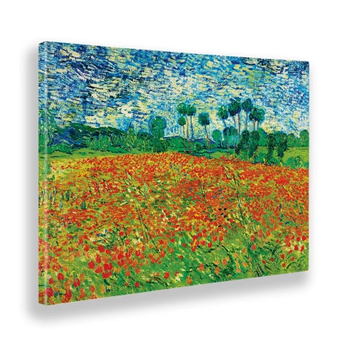 Quadro Poppy fields - astratto - arredo muro - wdesign - macerata - marche