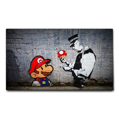 Quadro Super Mario - moderno - arredo muro - wdesign - macerata - marche