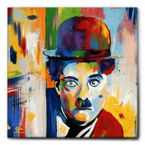 QUADRO -"CHARLIE CHAPLIN"