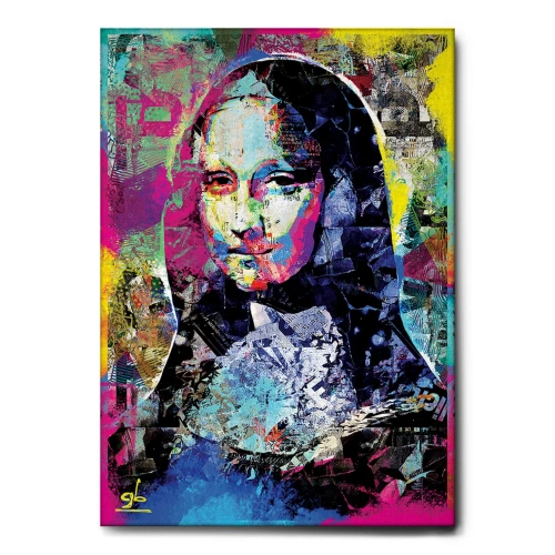 QUADRO "MONNA LISA POP ART"