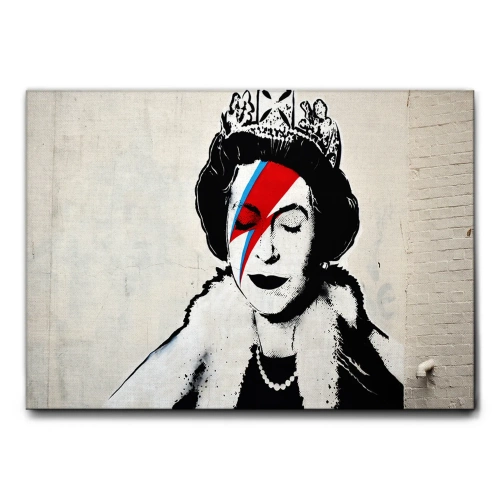 QUADRO "REGINA-BY-BANKSY"