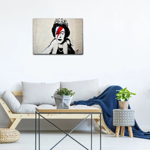 QUADRO "REGINA-BY-BANKSY"