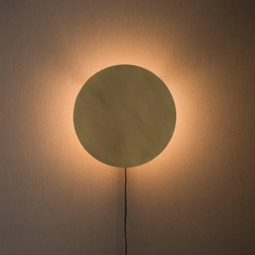 LAMPADA DA PARETE FULLMOON-ORO-35CM.