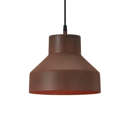 LAMPADA DA SOFFITTO RUGGINE