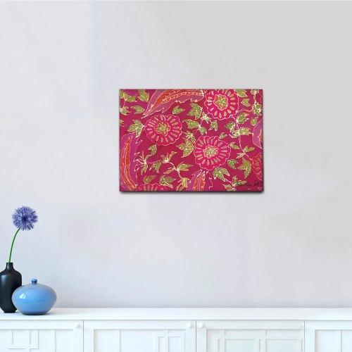 QUADRO "FANTASIA-ROSA-ROSA"