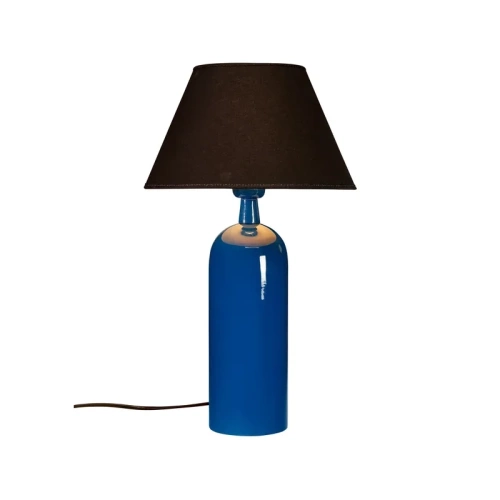 LAMPADA DA TAVOLO CARTER-BLU/NERO