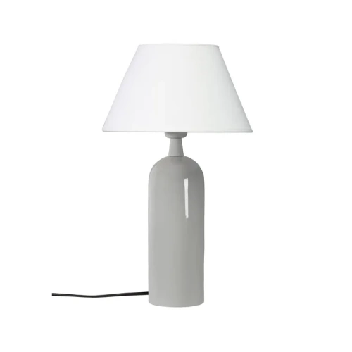 LAMPADA DA TAVOLO CARTER-GRIGIO/BIANCO