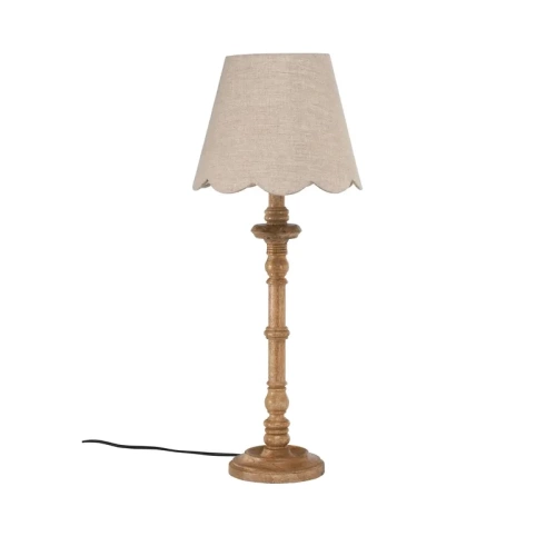 LAMPADA DA TAVOLO JOY-NATURALE-LINO-66CM