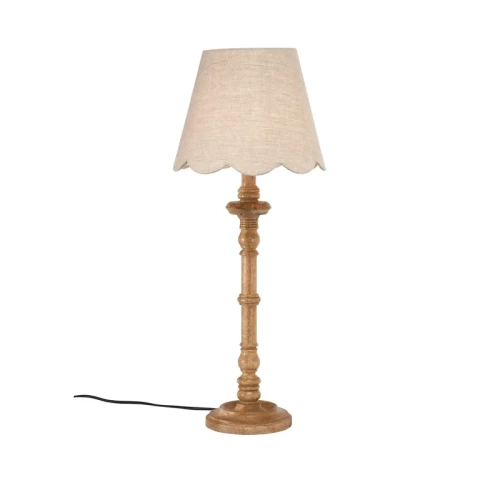 LAMPADA DA TAVOLO JOY-NATURALE-LINO-66CM