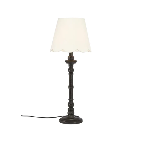 LAMPADA DA TAVOLO JOY-NERO-BIANCO-66CM