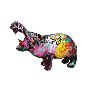 Sculture Scultura Sweet Hippo - complementi arredo - cucina - salotto - design - Wdesign - macerata - marche - CASCAG020_01