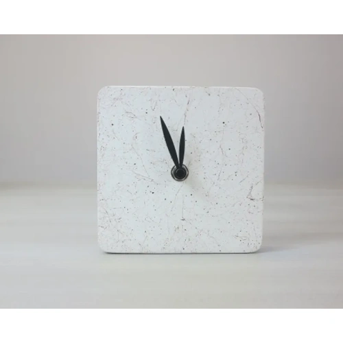 MARBLE CLOOCK Orologio d'appoggio effetto marmo