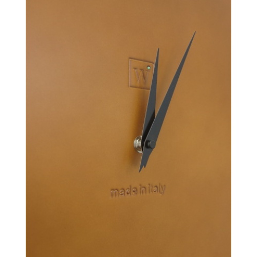 CORTEN CLOCK orologio da parete in legno verniciato